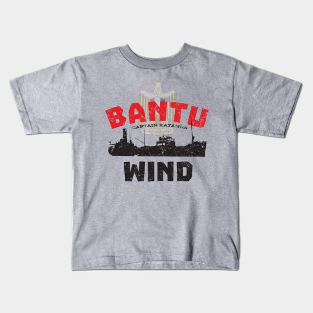 Bantu Wind Kids T-Shirt by MindsparkCreative